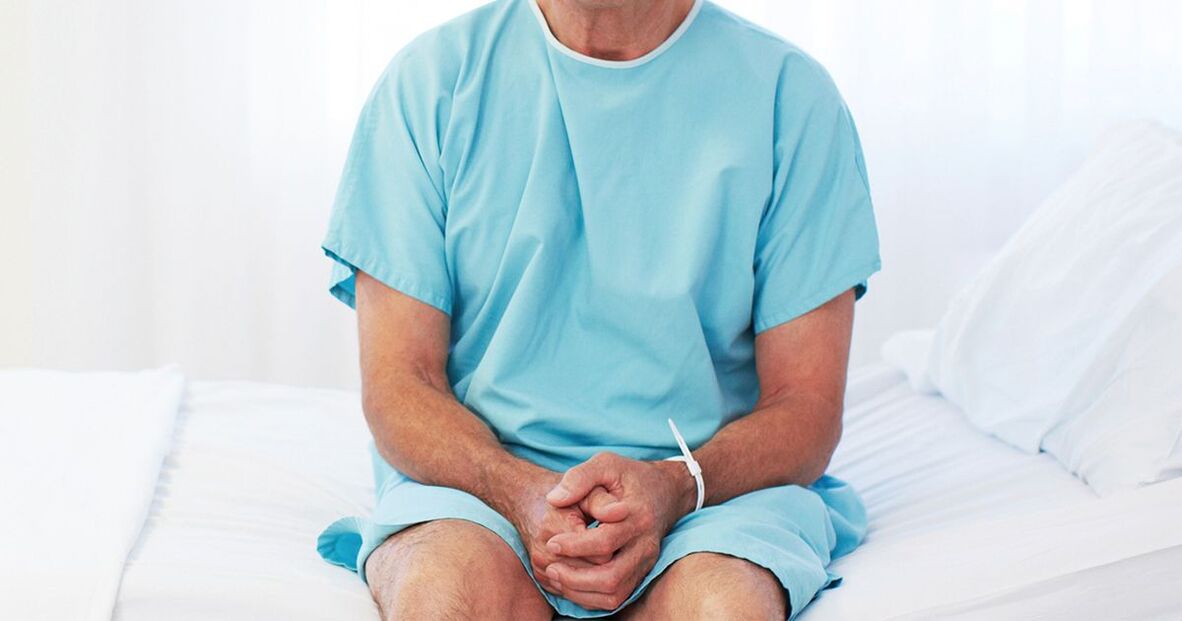 due to untreated prostatitis