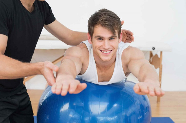 exercise on fitball for prostatitis