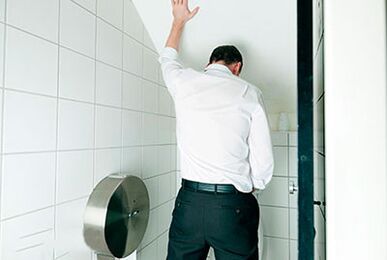 Urinary problems due to prostatitis